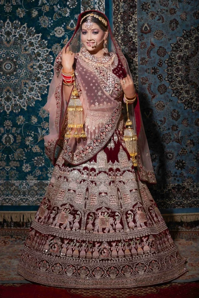 Lehenga Custom Design and Stitching services in Bangalore